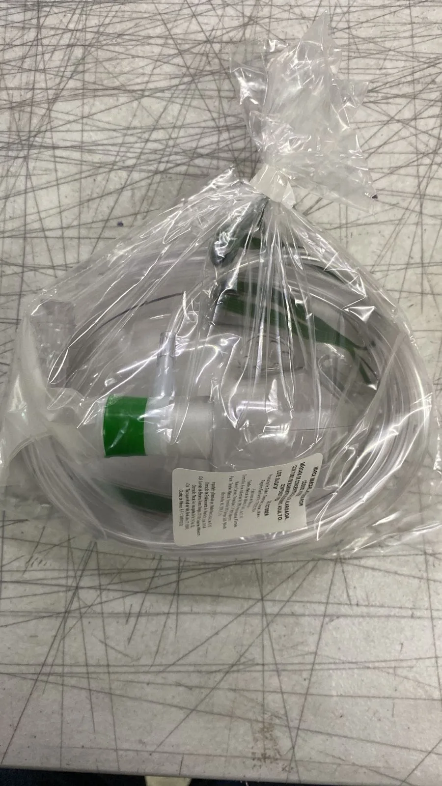 Mascarilla de oxigeno alta concentración alargada Adulto con Bolsa facial - Hudson RCI - Image 5