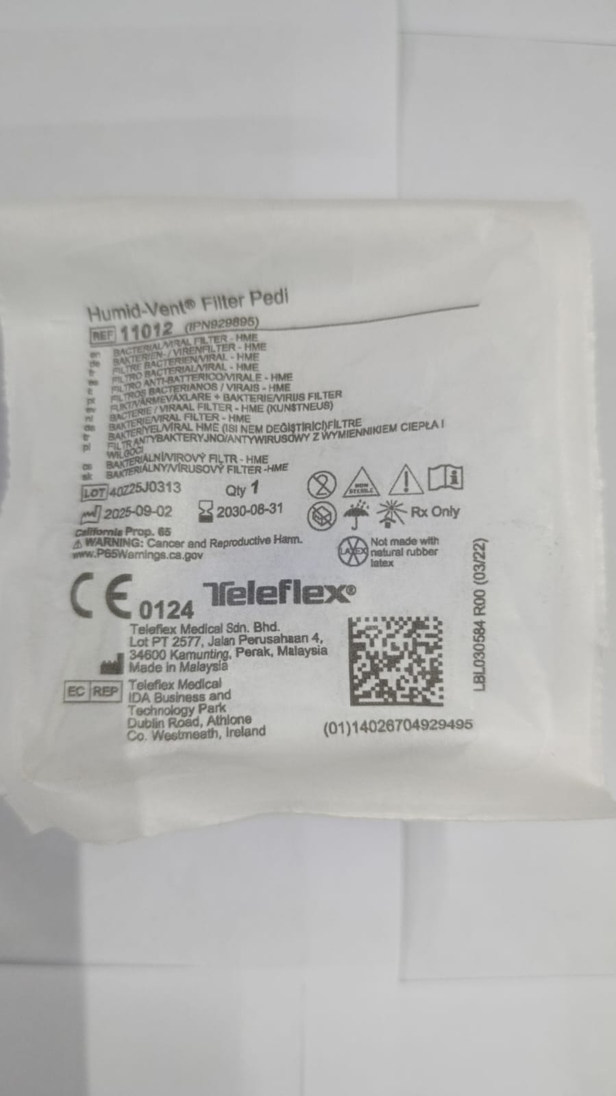 filtro neonatal 11012-2