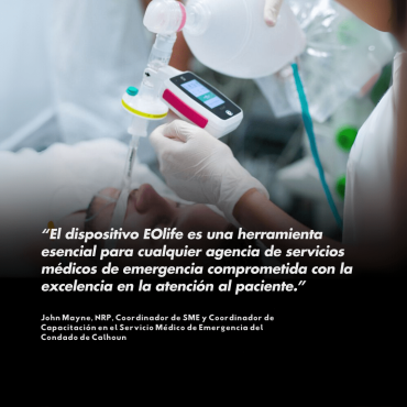El Servicio Médico de Emergencia del Condado de Calhoun equipa a toda su flota con EOlife