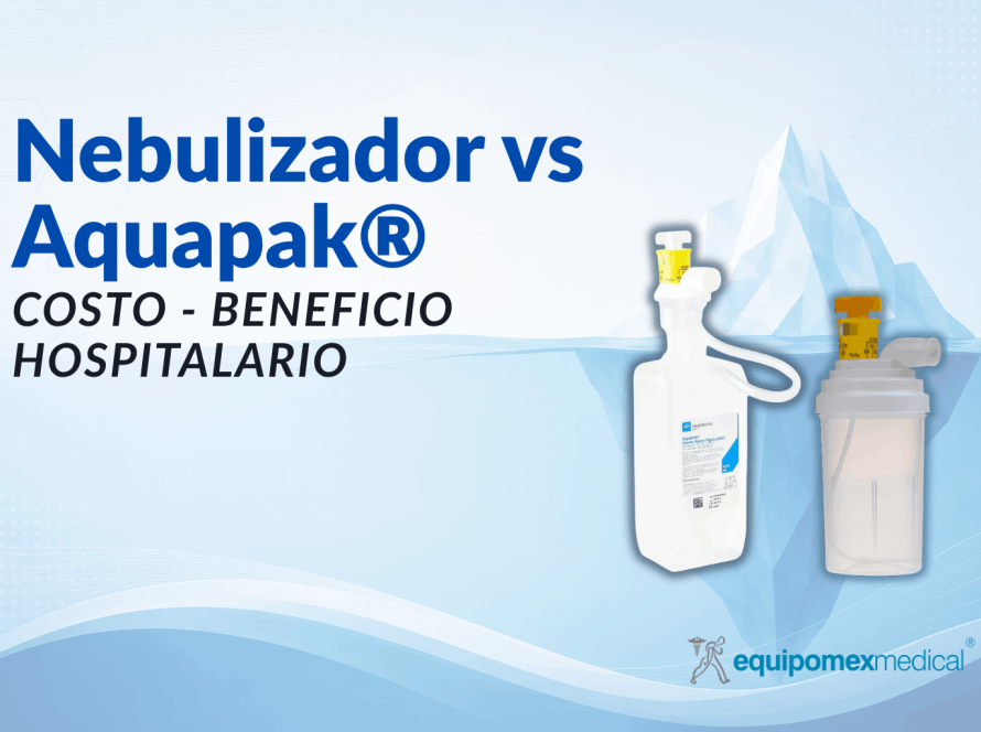 Nebulizador vs Aquapak costo beneficio