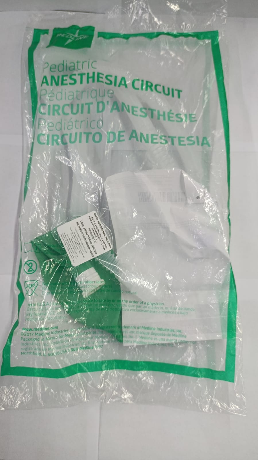 Circuito anestesia pediatrico DYNJAP7211