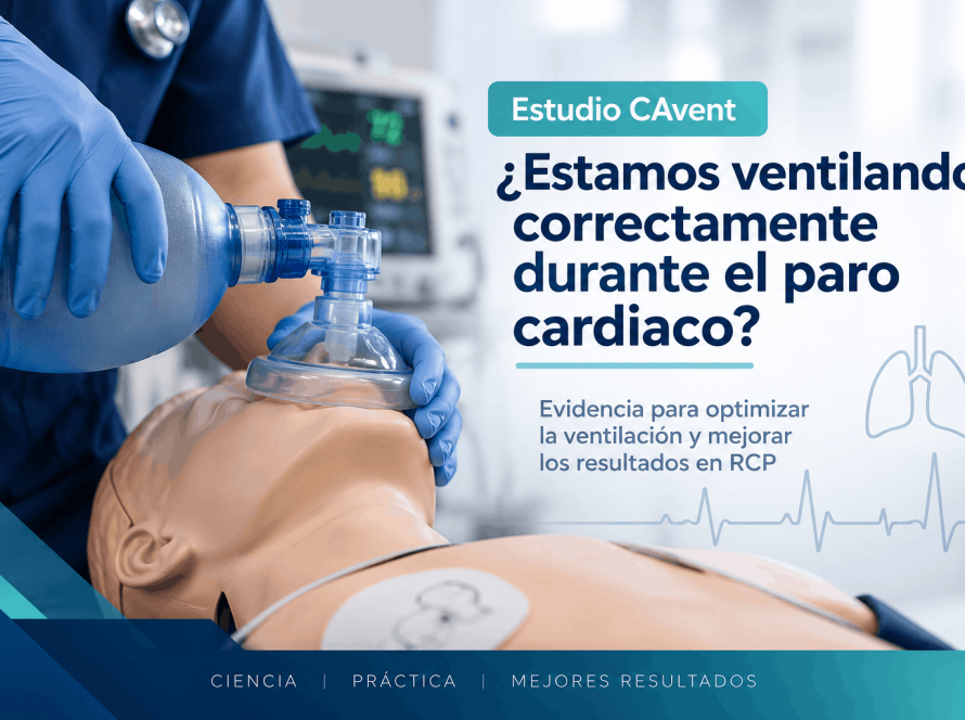 Estudio CAvent- ¿Estamos ventilando correctamente durante el paro cardiaco